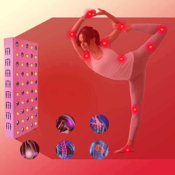 Microprocesadores ligeros infrarrojos del panel 60Pcs 5W del rejuvenecimiento 300W de la piel de Phototherapy