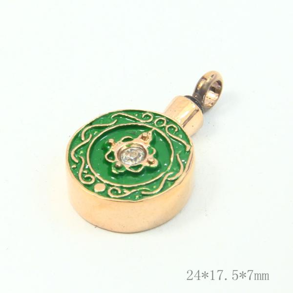 Fashion New Unique Design Stainless Steel Perfume Bottle Chain Necklace Pendant LPP40-1