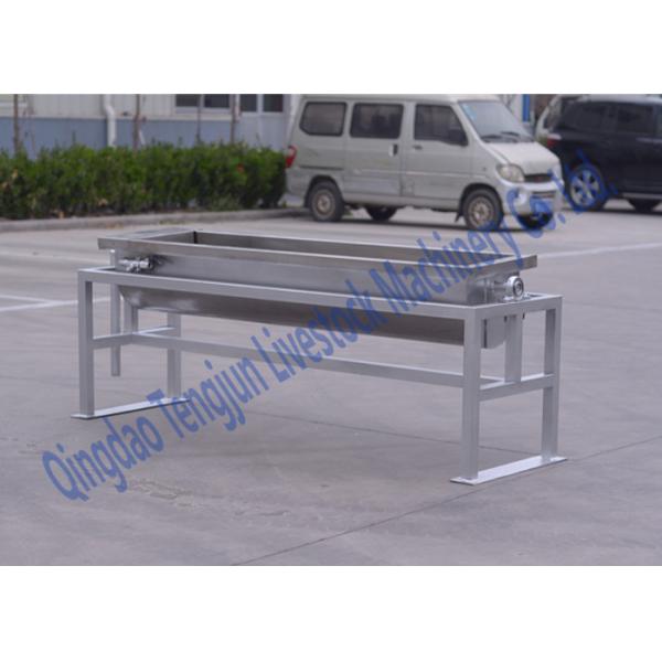 Floor Mouting Stainless Steel Water Tank 2000 Liter 4 Holes Design