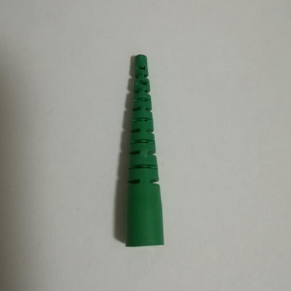 Ботинок SC/APC 0.9mm Soltted для ботинка Greem SC 900µm Soltted гибкого провода оптического волокна