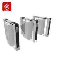 Flap de contrôle d'accès à la reconnaissance faciale RFID de haute sécurité pour gym et parc