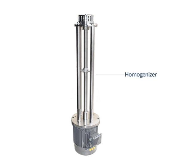 Movable IBC Mixer Agitator 1.5kw High Shear Mixer Homogenizer Emulsifier 2940RPM