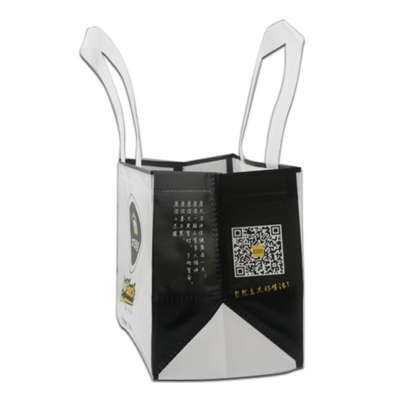Die cut style Reusable Waterproof PP Woven Laminated Shopping Tote Bags with Custom Logos
