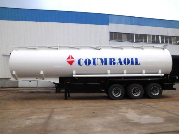 Do combustível do transporte do combustível de entrega do caminhão de óleo do tanque reboque semi com recuperação do vapor