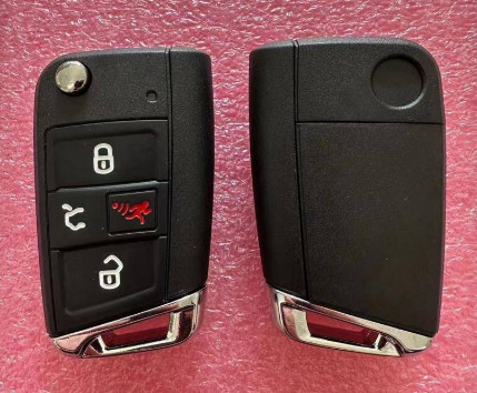 ключ сальто кнопки NBGFS12P01 5G0959752BE 315Mhz 3 + 1 Keyless для гольфа VW GTI