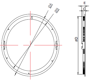 18W LED Round Panel Lights, Diameter 300mm Embedded Panel Light Lamp for schools