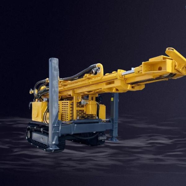 Hydraulic Crawler Type Rotary Drilling Equipment Convenient Operation