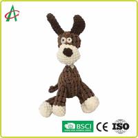 Animal de estimação durável Toy Donkey Plush Pet Toys sibilante interativo para o cachorrinho e cães médios