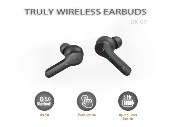 Waterproof True Wireless Stereo Earphones Touch Voice Control With 500mah Charging Case