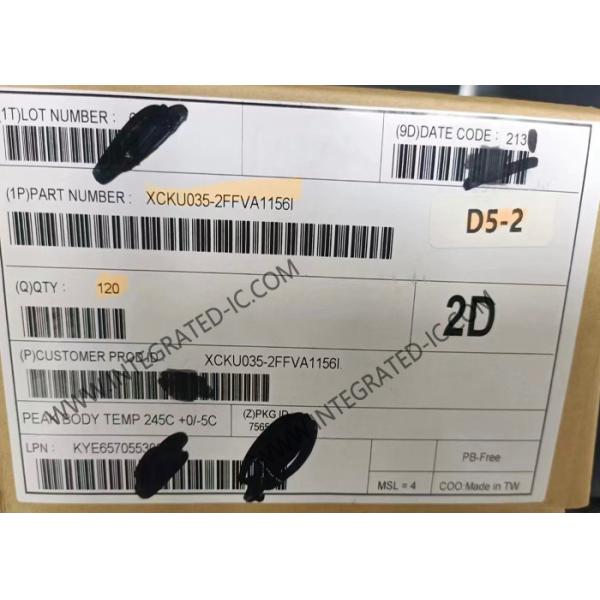 XCKU035-2FFVA1156I フィールド プログラム可能なゲート アレイ キンテックス 超スケール FPGA IC FCBGA1156