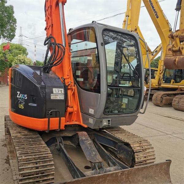 2019 Used Hitachi ZX75 Excavator Good Condition Japan Original 7 Ton Hydraulic Digger