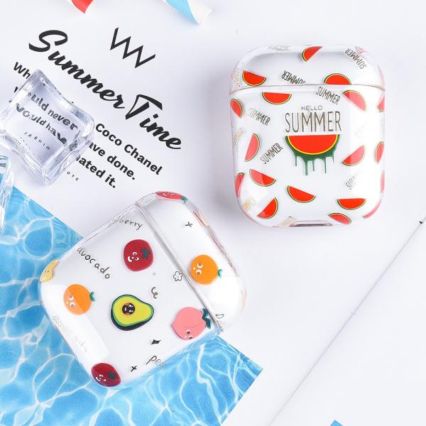 Fashion Hard PC Protective Airpods Case Cover Anti Drop Durable