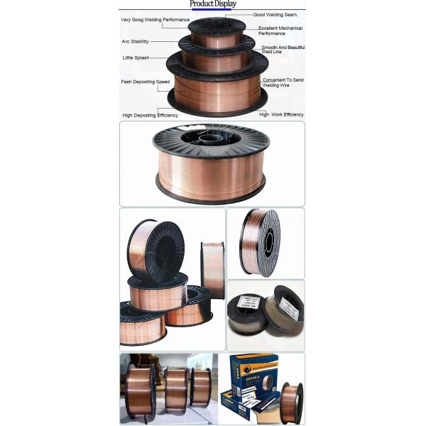 Китай Производитель ER70S-6 0,8MM 5kg 15kg CO2 Твердая сварная проволока для лазера