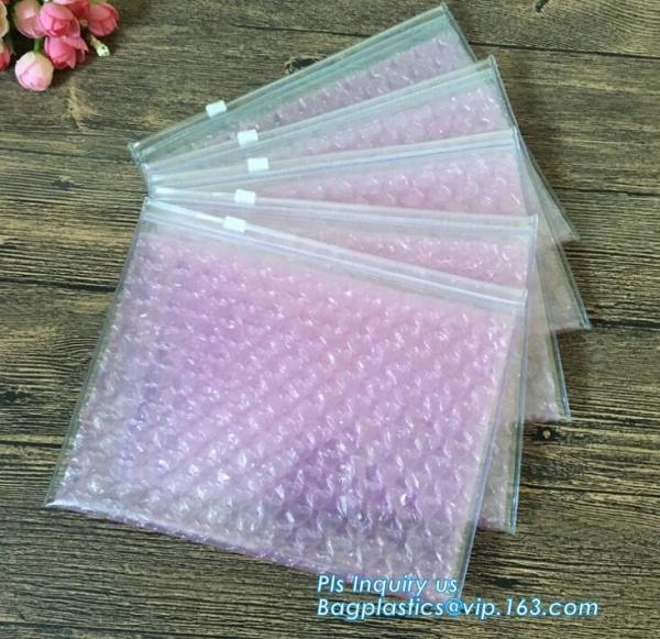 Slider k Bubble Bag/ China Manufacturer Custom Printed Bubble Bag, Slider bubble bag, Reclosable With custom Bubb