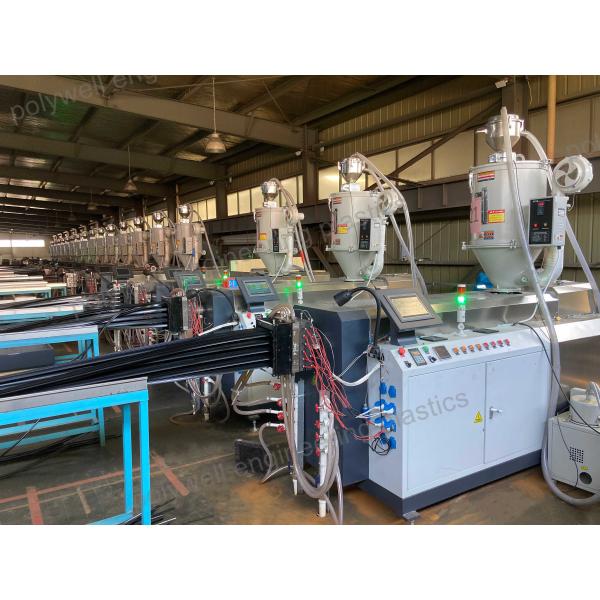 PA66 Plastic Extrusion Machinery Polyamide Thermal Break Strip Production Line