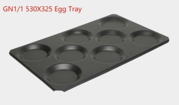 Foodservice Combi Oven Gastronorm GN 1/1 Nonstick Aluminum Egg Baking Tray 530x325mm