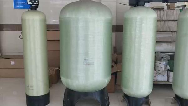 Commercial PE Liner FRP Pressure Vessel Grey  Color Easy Installation