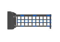 AC Motor IP54 9s 3m MTBF Airborne Boom Barrier Gate