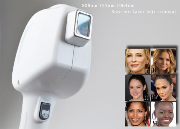 Permanent 1200W 808nm Laser Hair Removal Equipment