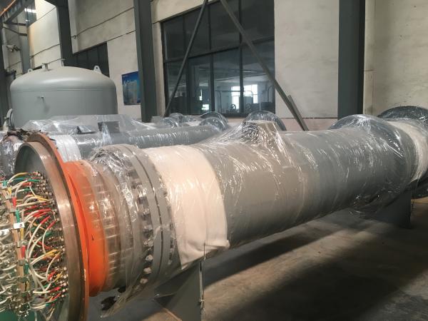 Industrial Hot Water Boiler Wooden Box Packing With Internal Control System