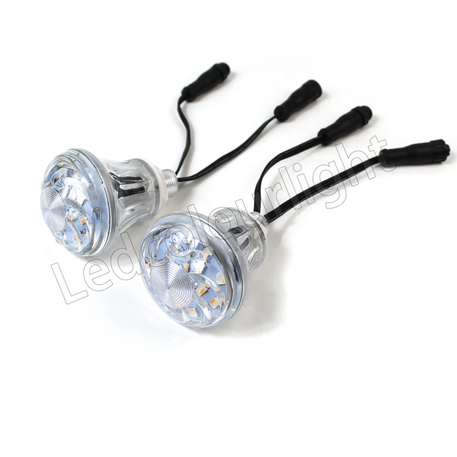 60mm LED Funfair Light DC24V RGB Lighting Pixel Point Light for Amusement Park