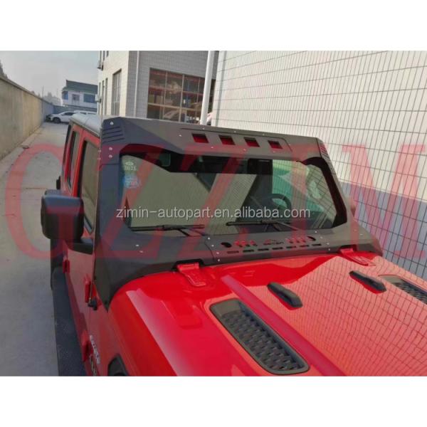Accesorios de lujo para automóviles Morden, protector de parabrisas y ventana blindada para Wrangler 2021-
