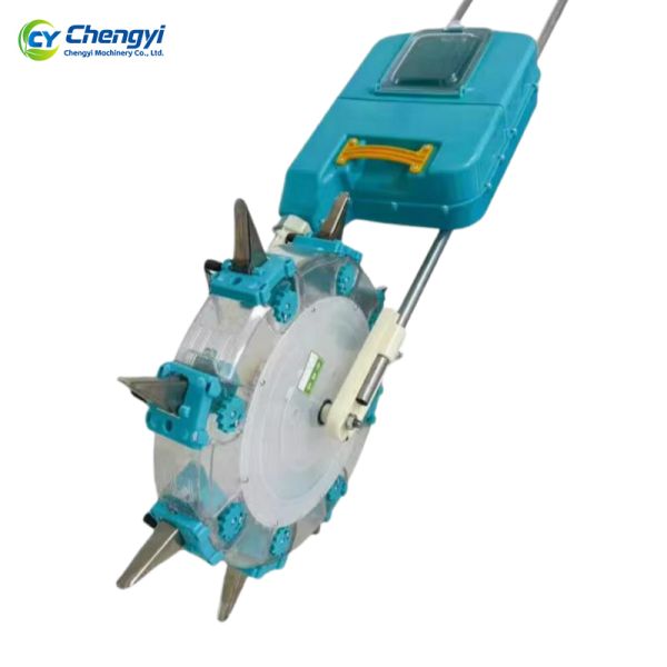 Multi Crop Fertilizer Spreader Manual Push Soybeans Peanuts Maize Sowing Machine