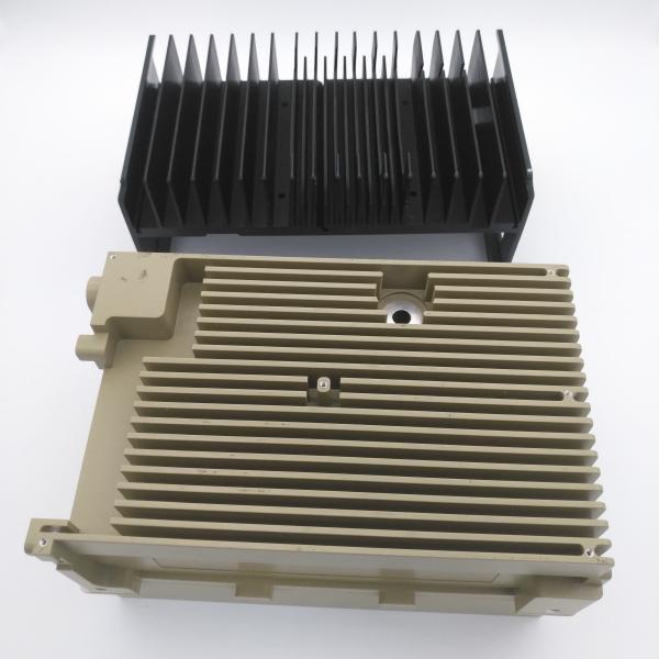 High Quality  CNC Extruded Enclosure Led Lamp Copper Pin Fin Stacked Aluminum  Heatsink
