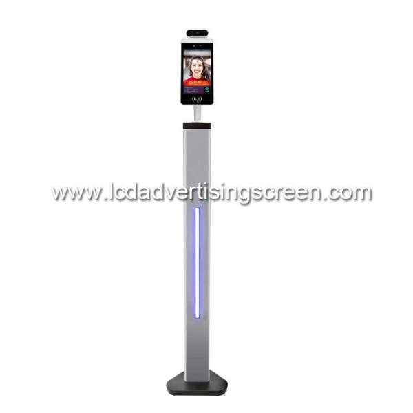 8inch LCD Facial Recognition Infrared Thermal Imaging With Abnormal Body Temperature Measuring Alarm Management System