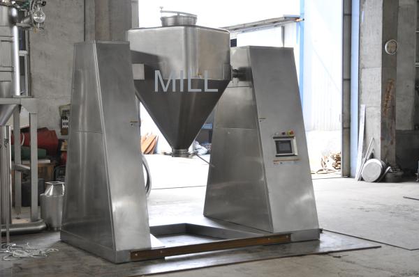 Industrial Powder Mixing Machine / Square Cone Mixer Blender Machine