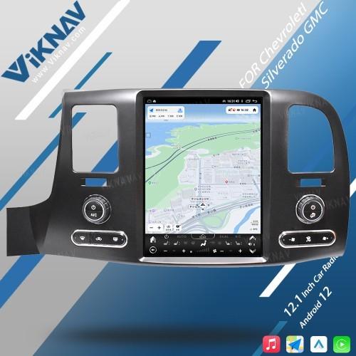 Chevrolet Silverado GMC 2007-2013 Pós-venda Touch Screen Rádio Car Stereo Upgrade 12,1 polegadas