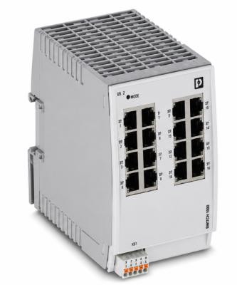 Phoenix Contact FL SWITCH 2216 Managed Industrial Ethernet Switch | 16-Port DIN-Rail Network Switch