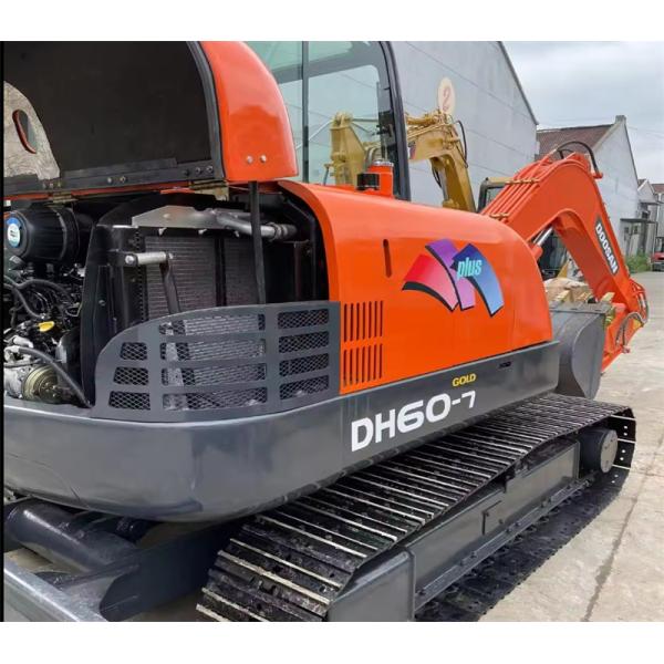 Отремонтированный гидравлический экскаватор Doosan DH60-7 Максимальная высота копания 9660 мм