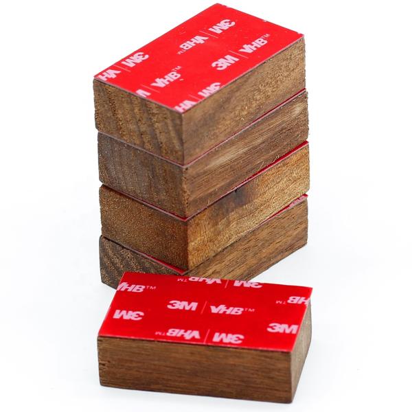 Maintien du couteau magnétique en bois durable pour le mur