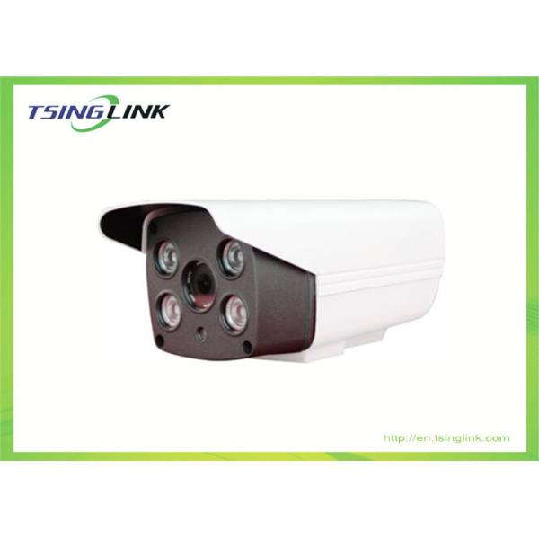 4 Lamps 4g Wireless CCTV Camera , Network Bullet Camera IR Distance 60m