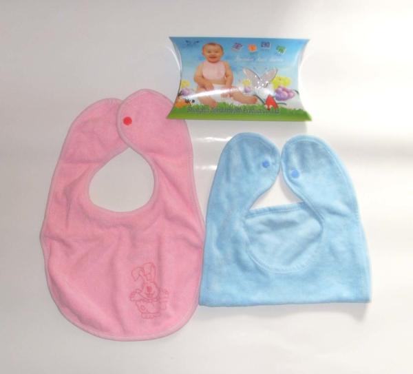 Baby Bib Soft Microfiber Bib Embroidered Bib infant baby care products