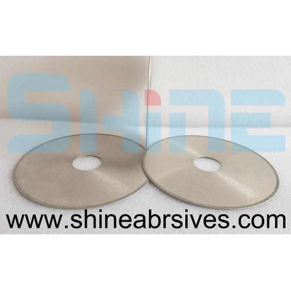 Электроплавированные 1A1R Диамантовые режущие колеса Диски блестящие абразивы