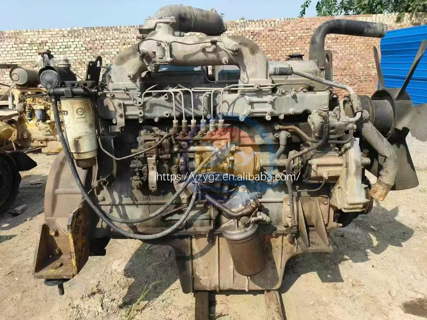 Diesel Engine 6RB1 Used Diesel Complete Engine Assy for Isuzu Marine Engine