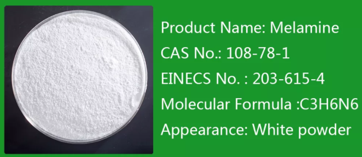 HS CODE 29336100 White Melamine Powder 99.8% Pure