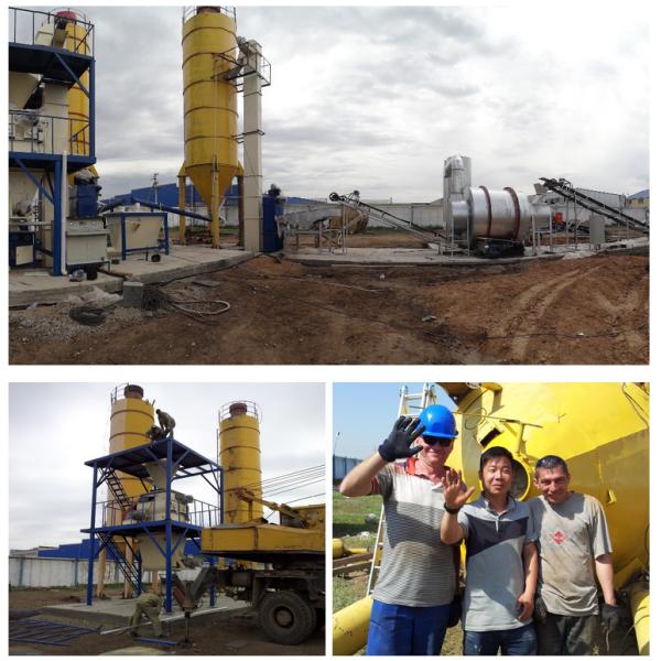 Большой автоматический питаясь сухой завод миномета с роторным сушильщиком 220 песка - напряжение тока 440в