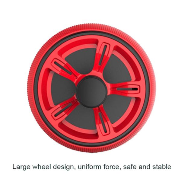 95*167*112mm Home Fitness Equipment Red Abdominal AB Wheel Roller