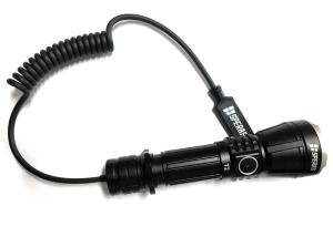 369m 5000k Rechargeable Green Red LED Flashlight For Hunting