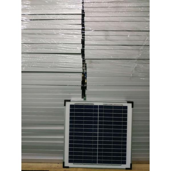 Маленькая поликристаллическая солнечная панель 12В 10В для садового дома