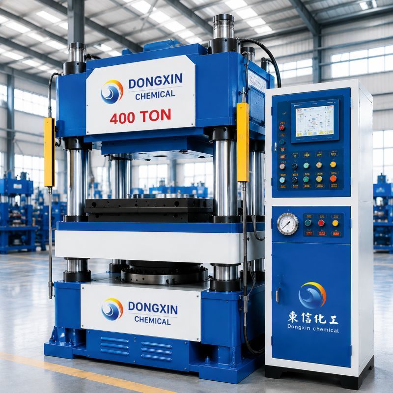 Melamine Dinnerware Hydraulic Press Machine PLC Controlled 400 TON Pressure