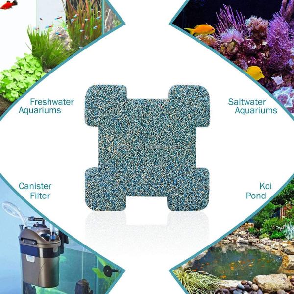 Механические био отсчеты кирпича 36 куба средств массовой информации фильтра керамические для танка рифа