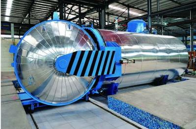 Autoclave composta com sistema de controlo do PLC e interruptor de segurança automáticos