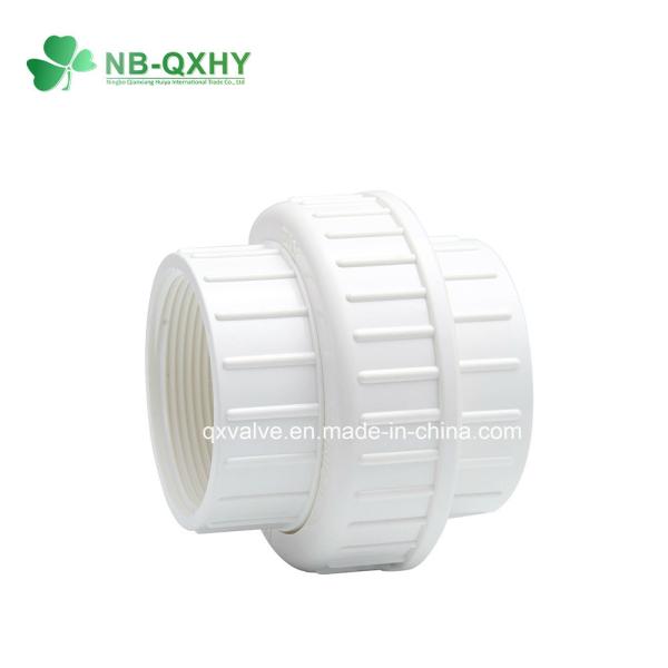 PVC CPVC Plastic Union Ball Valve 1/2 Female Threaded Sch40/80 BS JIS DIN Union
