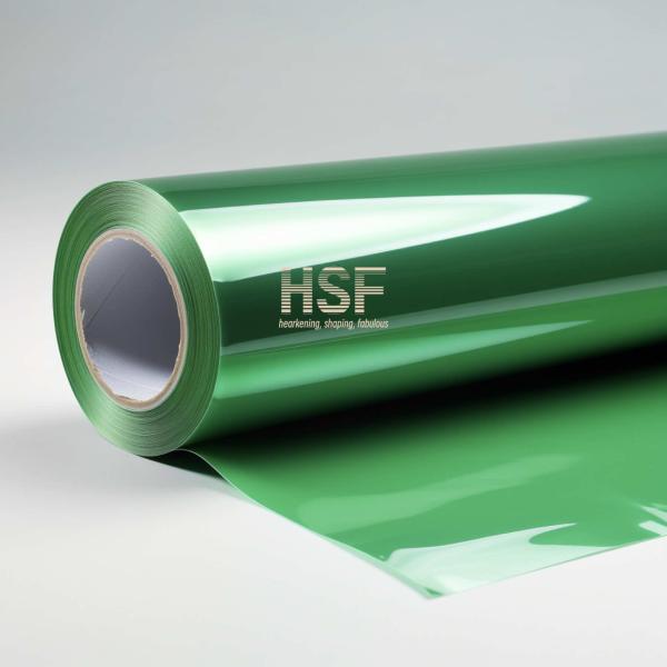 85 microns Translucide vert MOPP Film de libération de silicone OEM ODM
