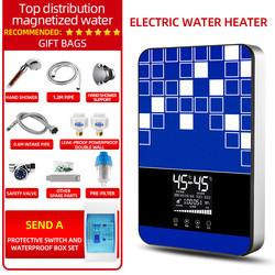 8000W Heating Instant Hot Water Heater Stainless Steel Wall Mounted