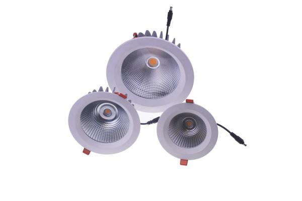 IP65 Waterproof a tampa de vidro clara conduzida branca morna exterior de Downlights 22W Downlights